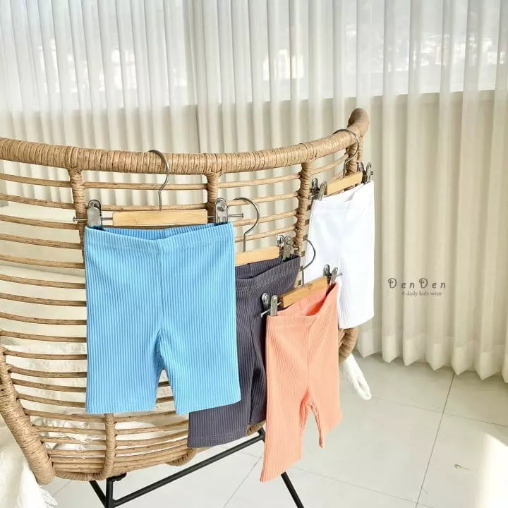 Denden - Korean Children Fashion - #minifashionista - Rib Leggings - 10