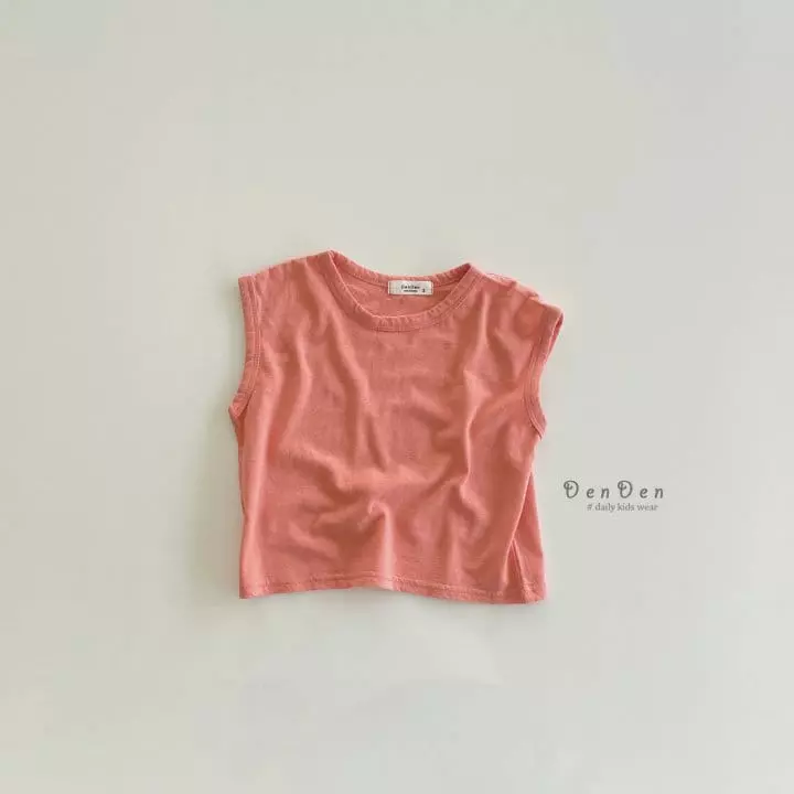 Denden - Korean Children Fashion - #prettylittlegirls - Macaroon Sleeveless - 5