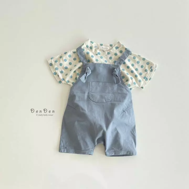 Denden - Korean Children Fashion - #prettylittlegirls - Dot Tee - 11