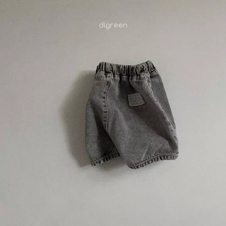 Digreen - Korean Children Fashion - #childofig - Denim Piping Shorts - 8