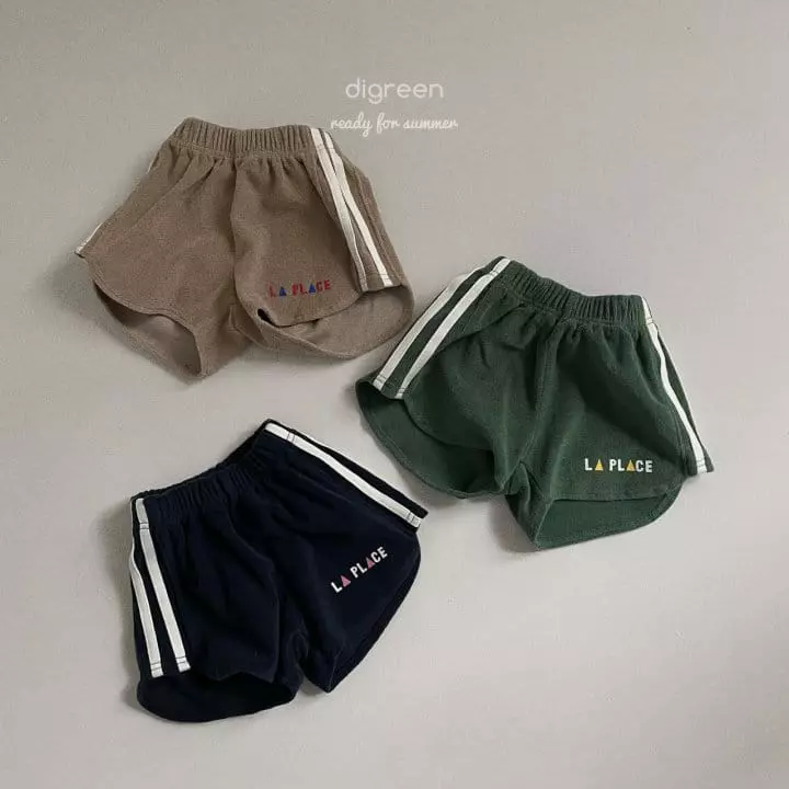 Digreen - Korean Children Fashion - #childofig - Terry Shorts - 5