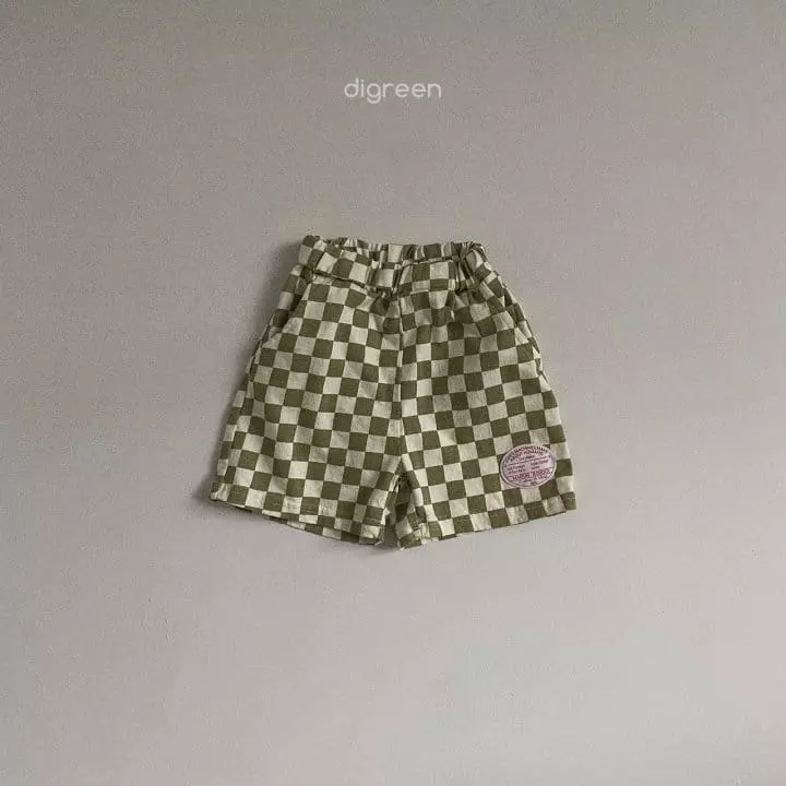 Digreen - Korean Children Fashion - #childrensboutique - Chercker Board Shorts - 7
