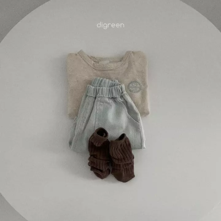 Digreen - Korean Children Fashion - #designkidswear - Denim Piping Shorts - 10