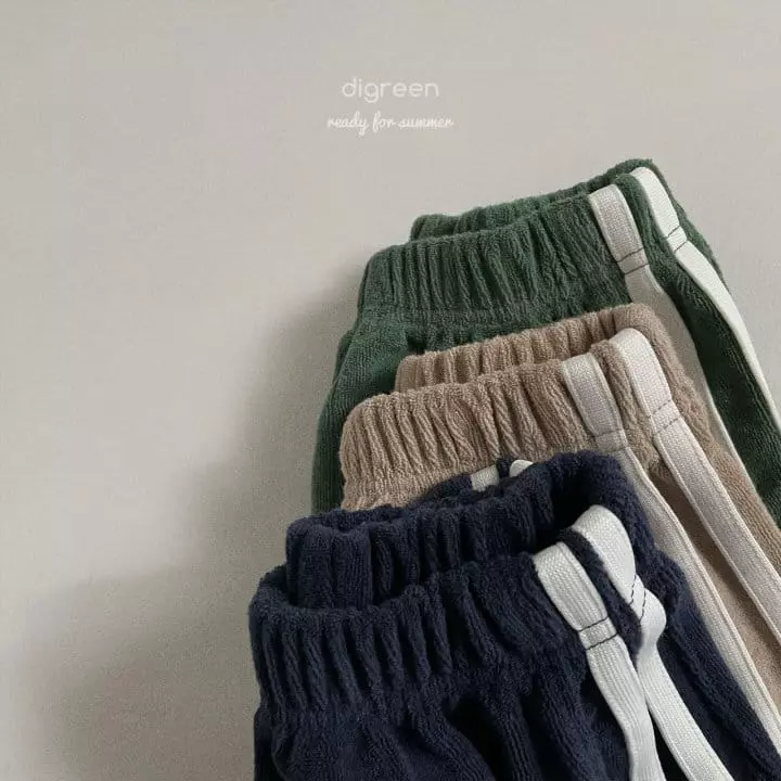 Digreen - Korean Children Fashion - #designkidswear - Terry Shorts - 7