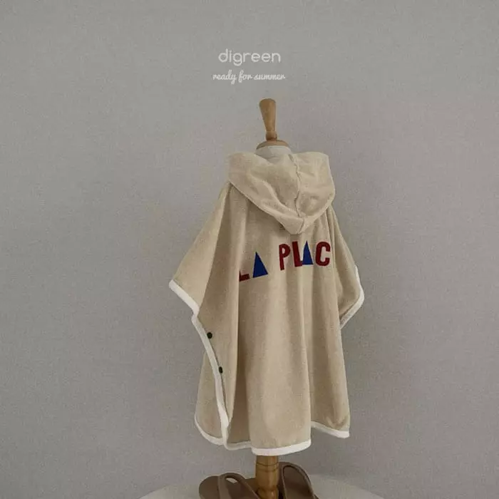 Digreen - Korean Children Fashion - #designkidswear - Beach Towel Gawn - 7