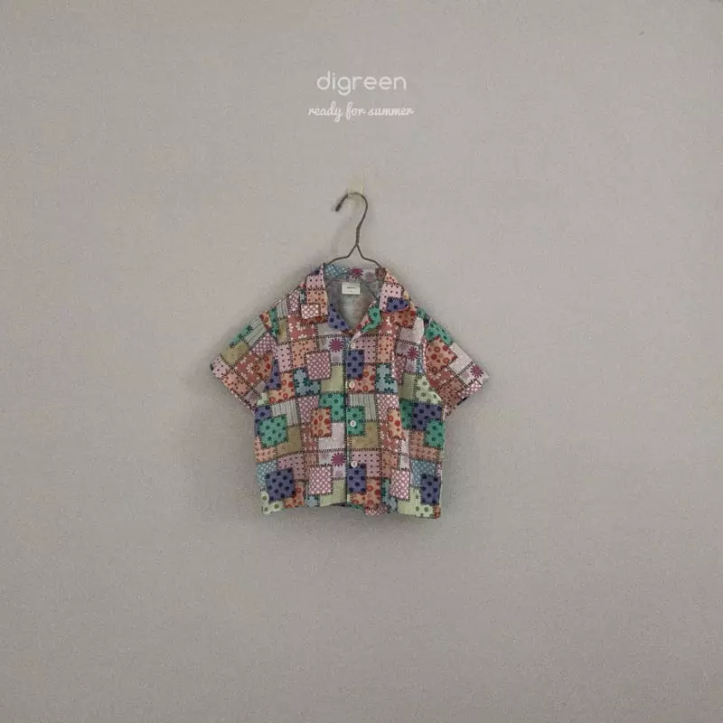 Digreen - Korean Children Fashion - #kidsshorts - Digreen Vally Shirt - 3