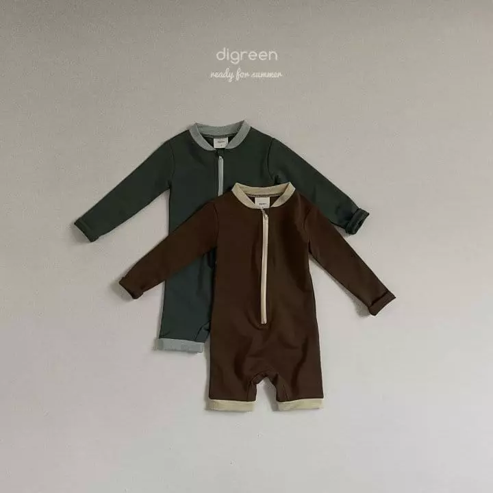 Digreen - Korean Children Fashion - #kidsstore - Egg Rashguard - 3