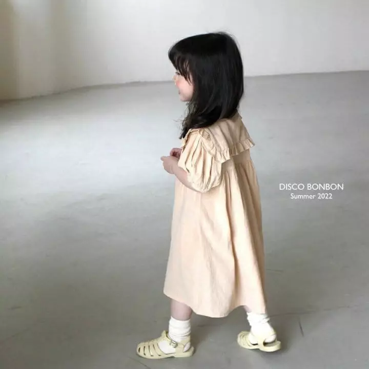 Disco Bonbon - Korean Children Fashion - #Kfashion4kids - Ribbon Tie One-piece - 12
