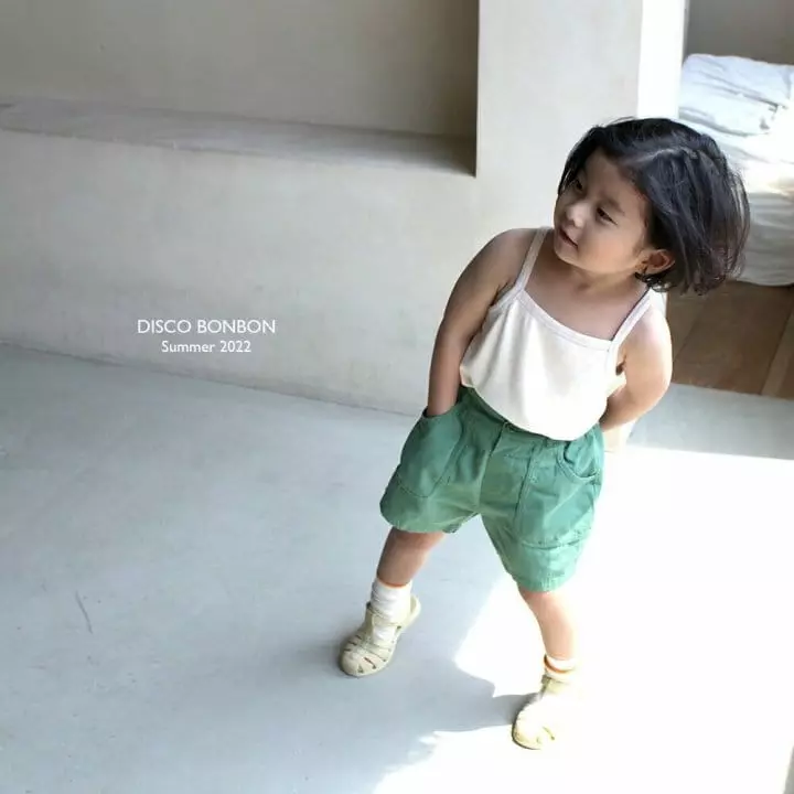 Disco Bonbon - Korean Children Fashion - #Kfashion4kids - Soft Rib Sleeveless - 6