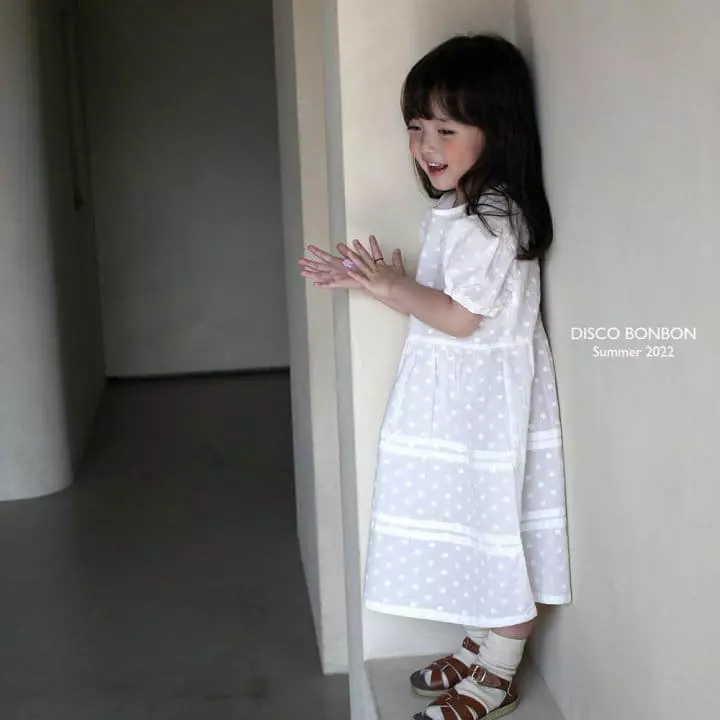 Disco Bonbon - Korean Children Fashion - #childofig - Flower One-piece - 5