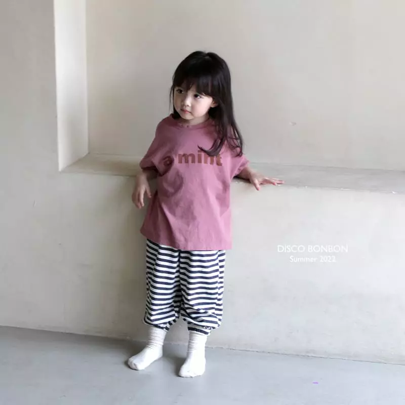 Disco Bonbon - Korean Children Fashion - #childofig - Stripes Summer Pants