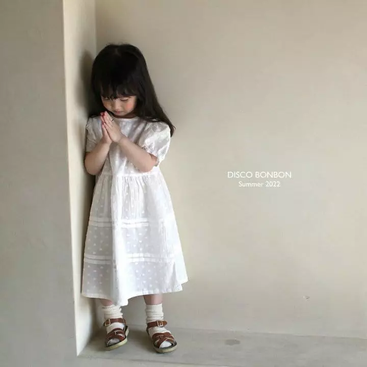 Disco Bonbon - Korean Children Fashion - #childrensboutique - Flower One-piece - 6