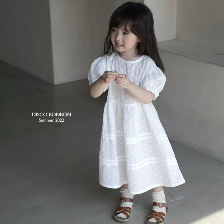 Disco Bonbon - Korean Children Fashion - #designkidswear - Flower One-piece - 7