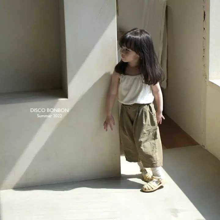 Disco Bonbon - Korean Children Fashion - #designkidswear - Square Cool Pants - 2