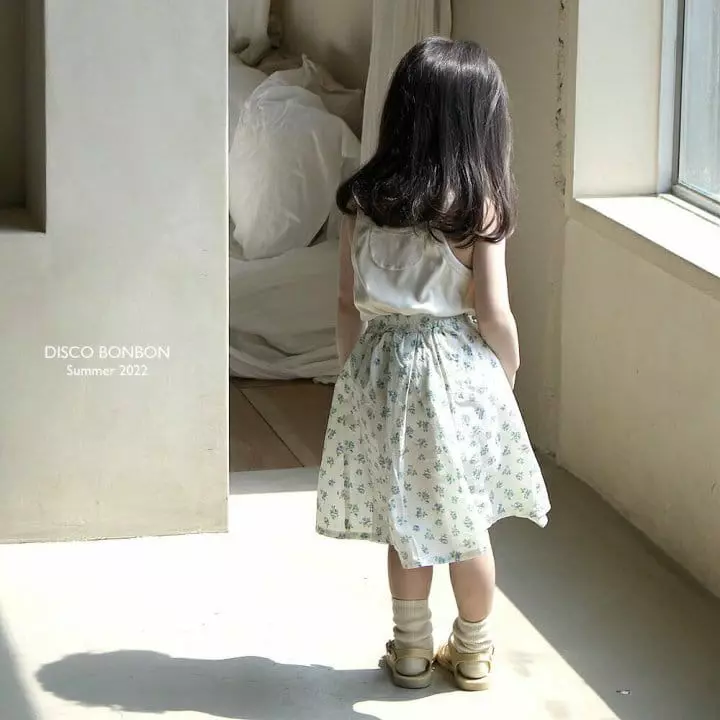 Disco Bonbon - Korean Children Fashion - #discoveringself - Soft Rib Sleeveless