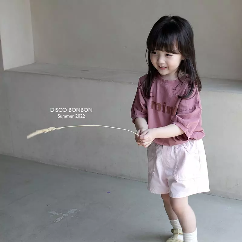 Disco Bonbon - Korean Children Fashion - #discoveringself - A Mint Long Tee