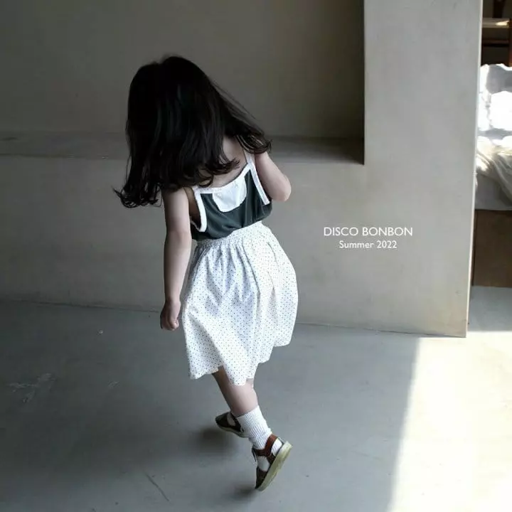 Disco Bonbon - Korean Children Fashion - #fashionkids - Point Sleeveless - 3