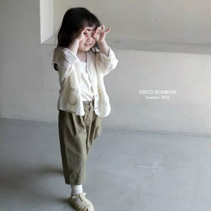 Disco Bonbon - Korean Children Fashion - #kidsshorts - Square Cool Pants - 5