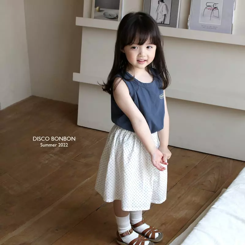 Disco Bonbon - Korean Children Fashion - #kidsshorts - Swimming Sleeveless - 5