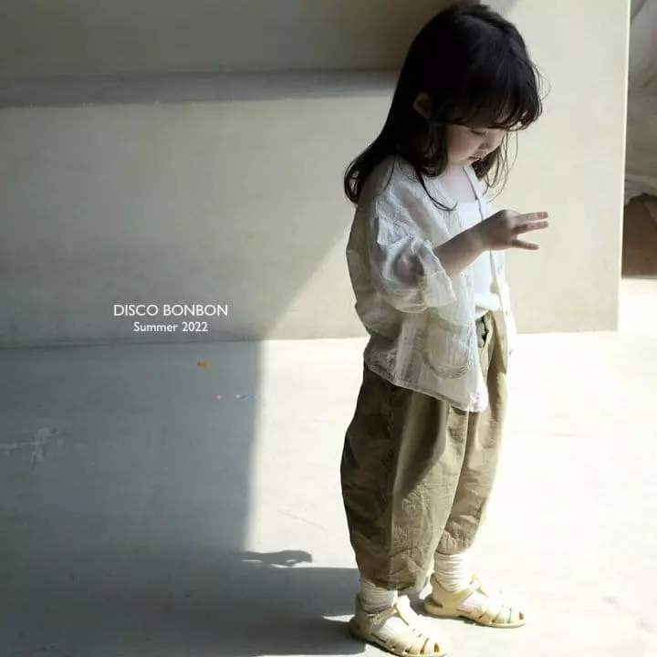 Disco Bonbon - Korean Children Fashion - #kidsstore - Square Cool Pants - 6