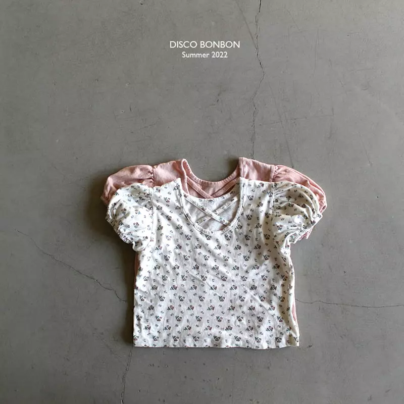 Disco Bonbon - Korean Children Fashion - #kidsstore - Puff Tee