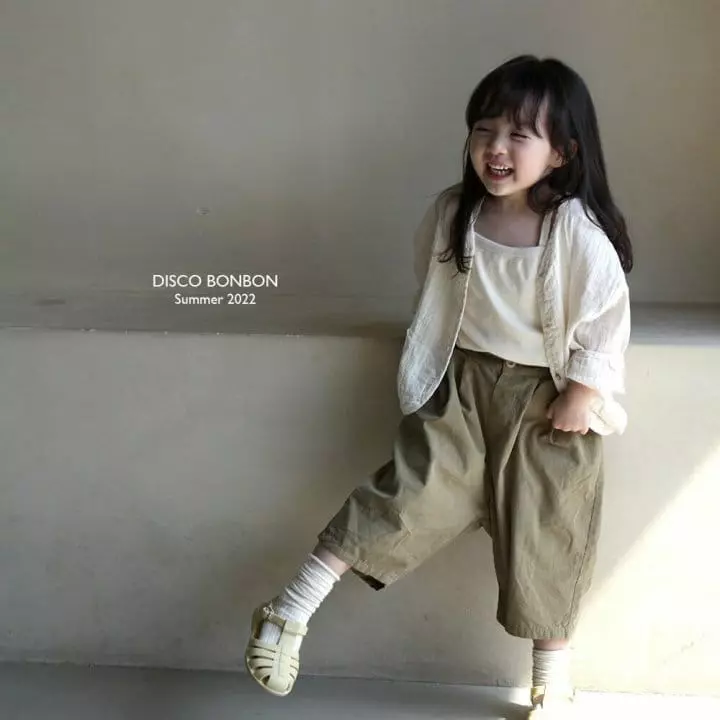 Disco Bonbon - Korean Children Fashion - #kidzfashiontrend - Square Cool Pants - 7