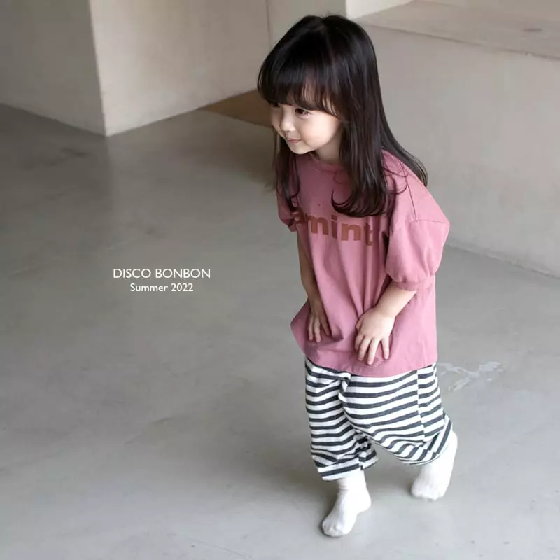 Disco Bonbon - Korean Children Fashion - #kidzfashiontrend - A Mint Long Tee - 5