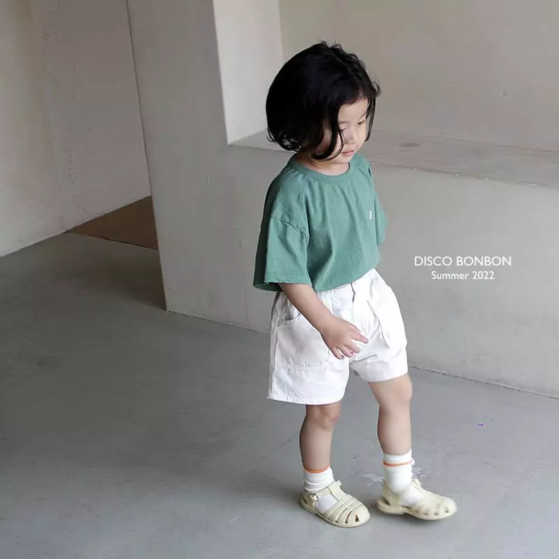 Disco Bonbon - Korean Children Fashion - #kidzfashiontrend - B Embroidery Tee - 3