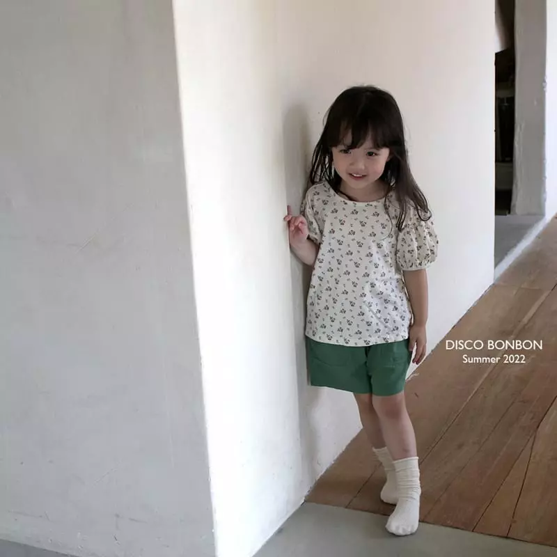 Disco Bonbon - Korean Children Fashion - #kidzfashiontrend - Puff Tee - 2