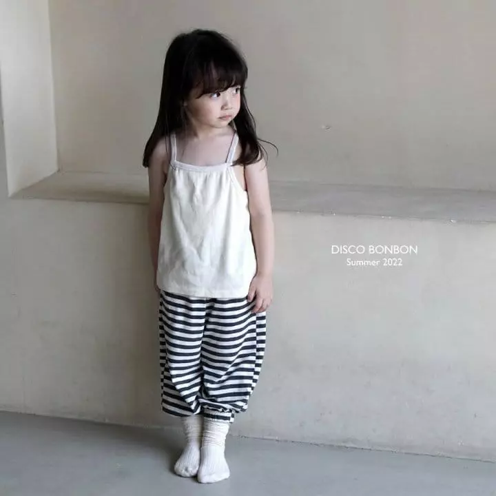Disco Bonbon - Korean Children Fashion - #littlefashionista - Soft Rib Sleeveless - 7