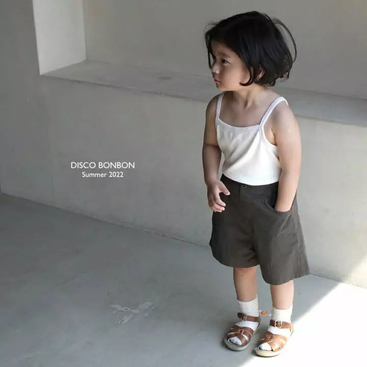 Disco Bonbon - Korean Children Fashion - #magicofchildhood - Soft Rib Sleeveless - 8