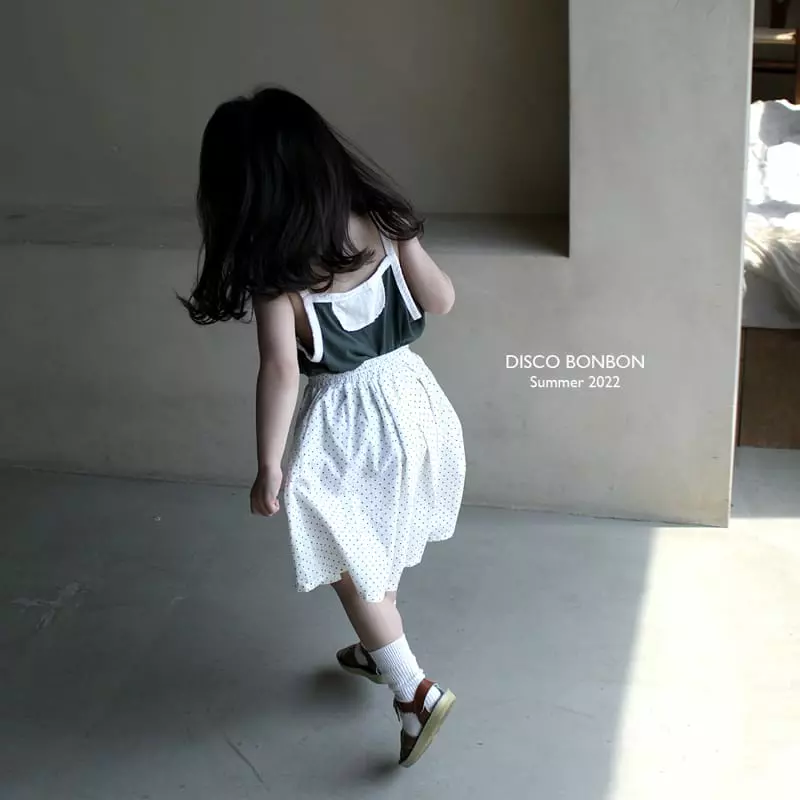 Disco Bonbon - Korean Children Fashion - #magicofchildhood - Songi Dot Skirt - 4