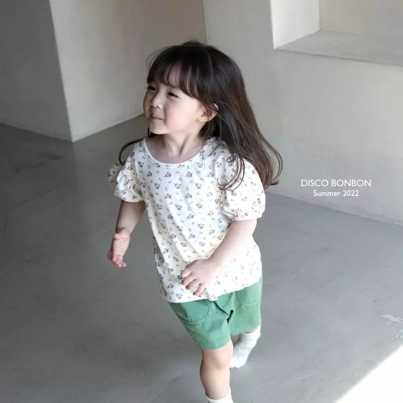 Disco Bonbon - Korean Children Fashion - #toddlerclothing - Puff Tee - 9
