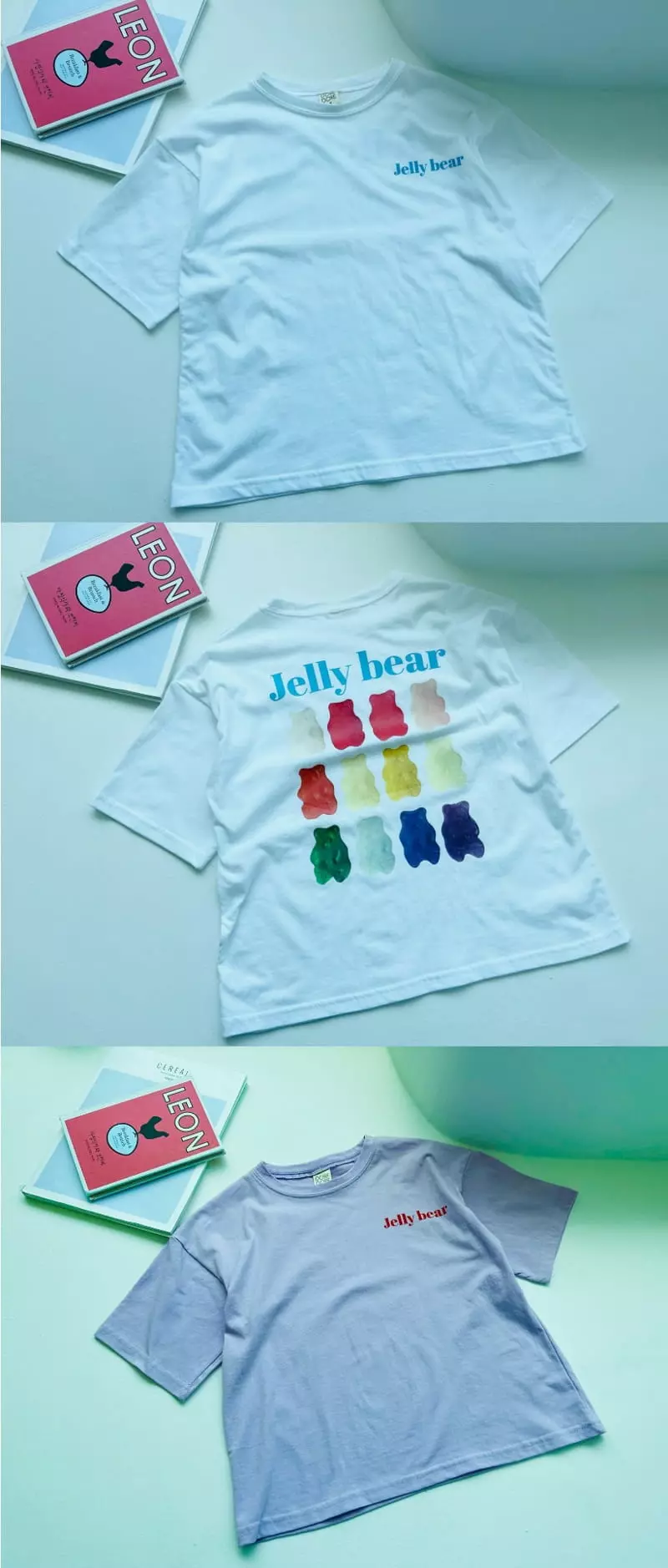 Dore Dore - Korean Children Fashion - #kidzfashiontrend - Jelly Bear Tee - 4