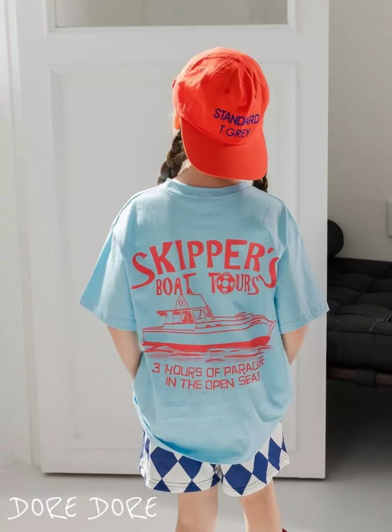 Dore Dore - Korean Children Fashion - #Kfashion4kids - Boat Tee