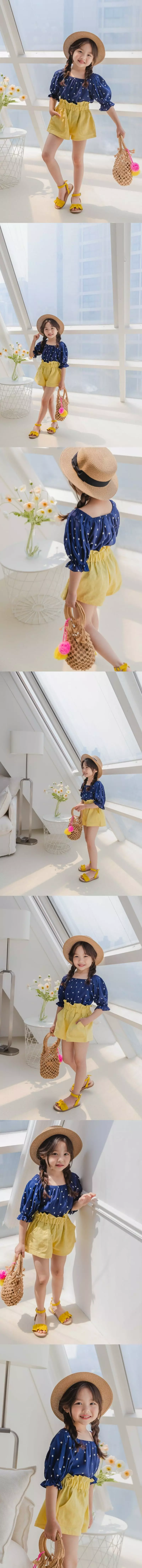 Dore Dore - Korean Children Fashion - #Kfashion4kids - Linen Banding Shorts - 2