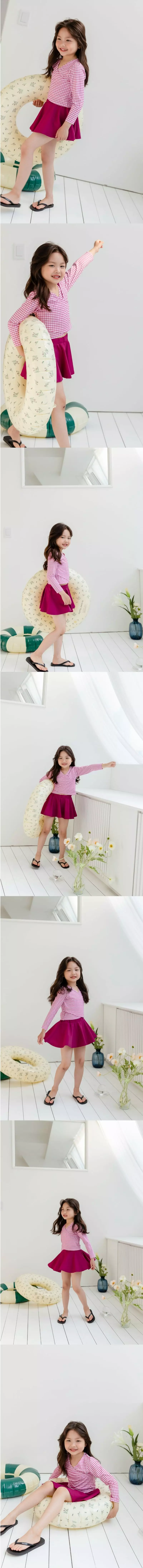 Dore Dore - Korean Children Fashion - #childrensboutique - Wrap Rashguard Top - 2