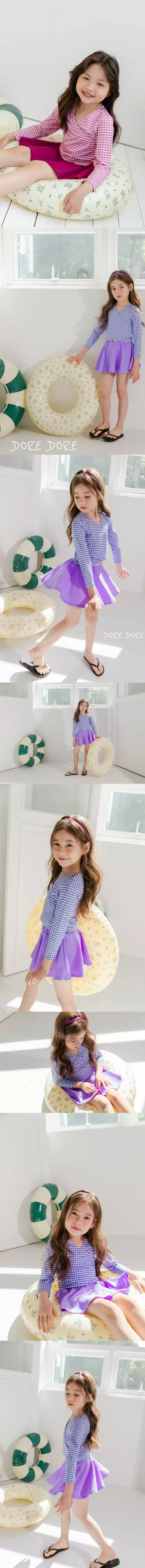 Dore Dore - Korean Children Fashion - #designkidswear - Wrap Rashguard Top - 3