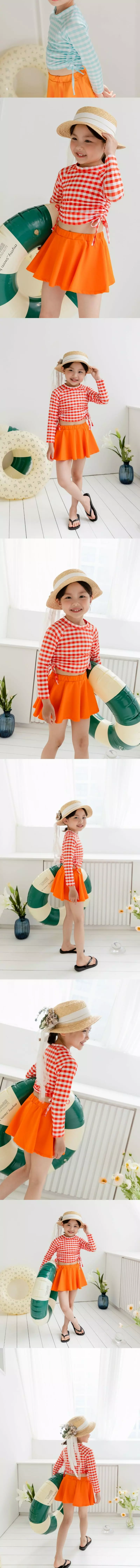 Dore Dore - Korean Children Fashion - #designkidswear - String Rashgaurd Top - 2