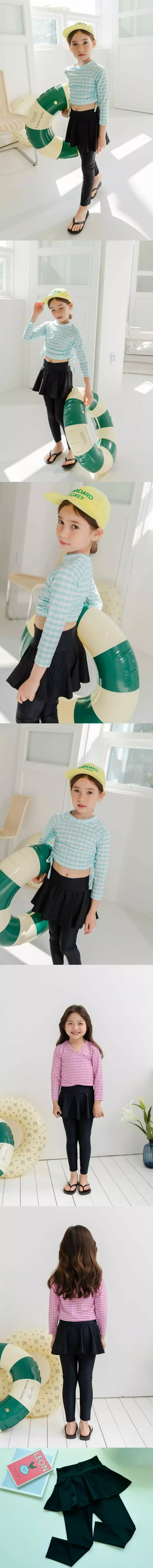 Dore Dore - Korean Children Fashion - #kidsshorts - Water Skirt Leggings - 3