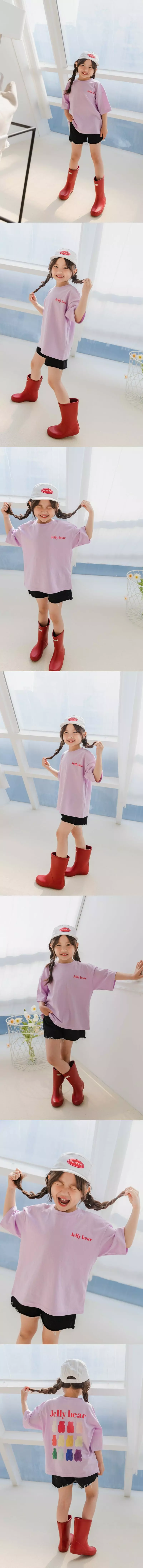 Dore Dore - Korean Children Fashion - #kidzfashiontrend - Jelly Bear Tee - 3