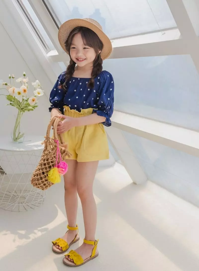 Dore Dore - Korean Children Fashion - #kidzfashiontrend - Linen Banding Shorts