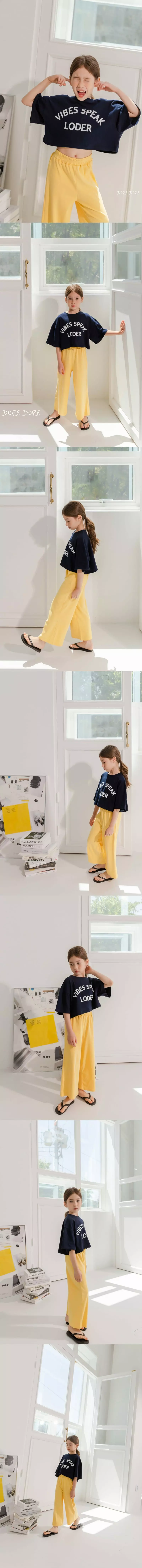 Dore Dore - Korean Children Fashion - #littlefashionista - Mos Wide Pants - 2