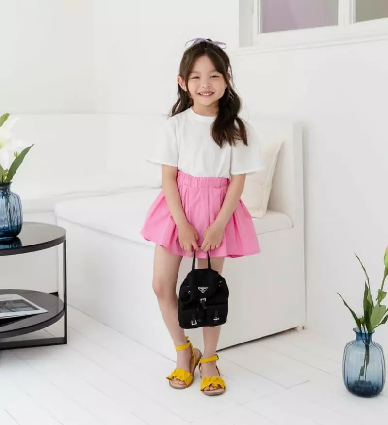 Dore Dore - Korean Children Fashion - #magicofchildhood - Wrinkle Skirt Shorts