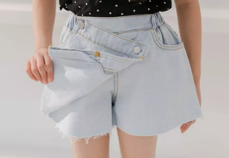 Dore Dore - Korean Children Fashion - #minifashionista - Wrap Skirt Shorts