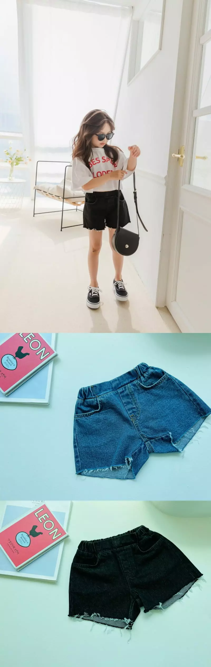 Dore Dore - Korean Children Fashion - #minifashionista - Deggi Shorts - 4