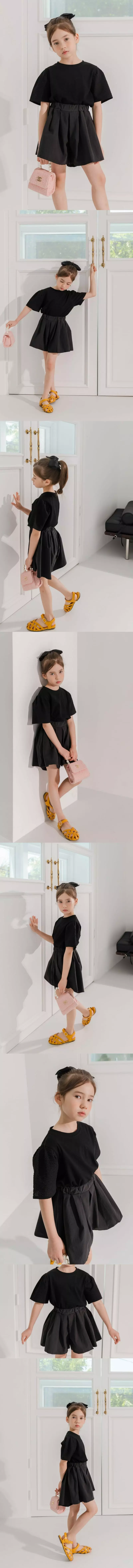 Dore Dore - Korean Children Fashion - #prettylittlegirls - Wrinkle Skirt Shorts - 3