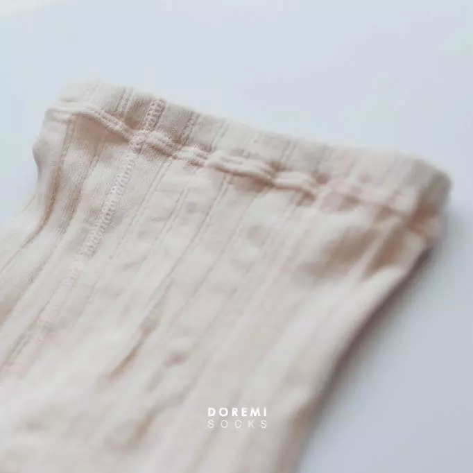 Doremi Socks - Korean Baby Fashion - #babyoninstagram - Picot Crop Tights Socks Set - 8