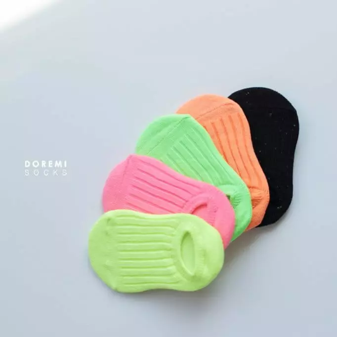 Doremi Socks - Korean Children Fashion - #Kfashion4kids - Neon Socks - 3