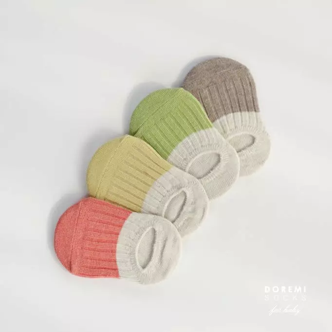 Doremi Socks - Korean Children Fashion - #designkidswear - Melange Two Torn Socks - 7